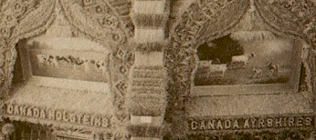 Close-up of the Canadian Exhibit